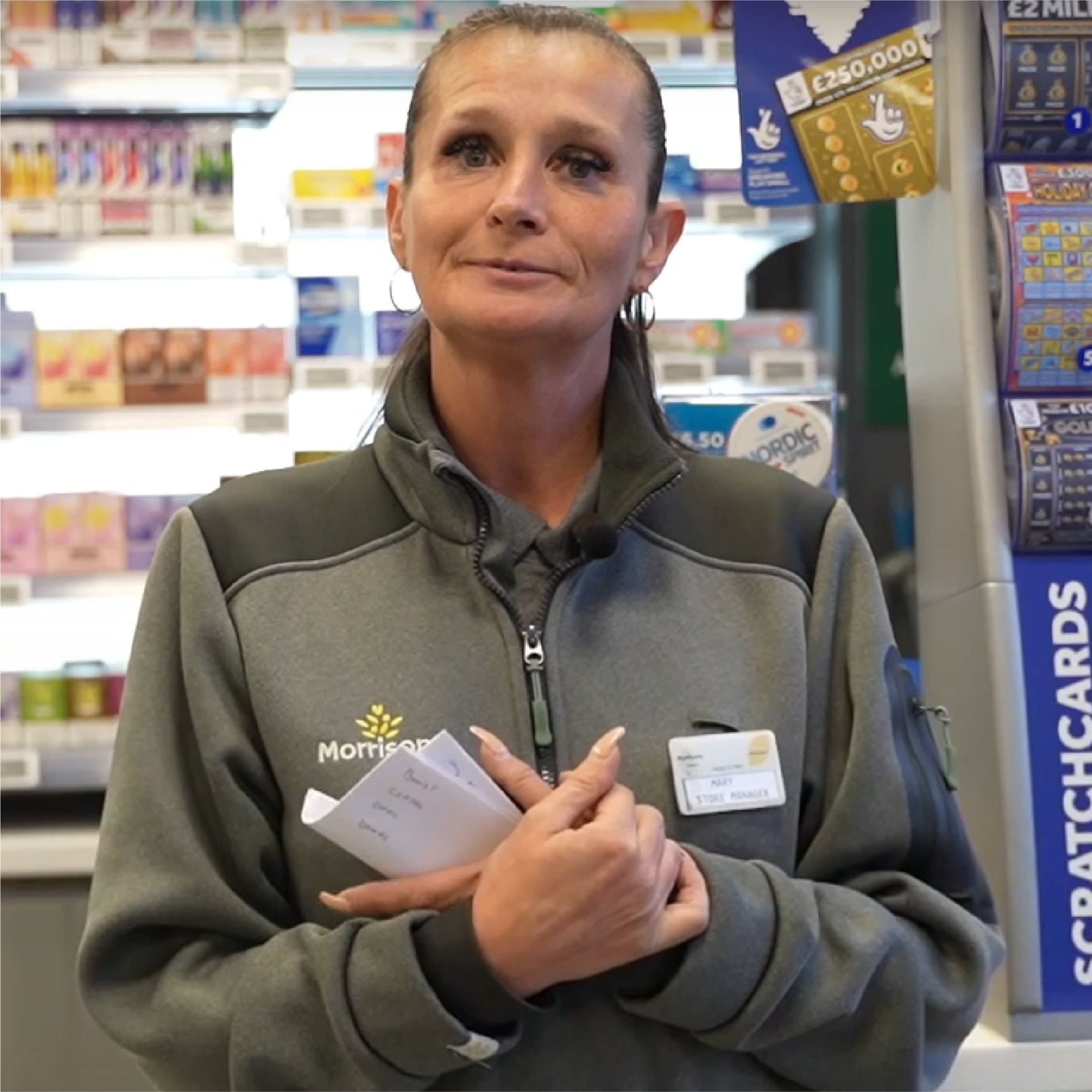 Mary - Morrisons Daily Lauchope Street